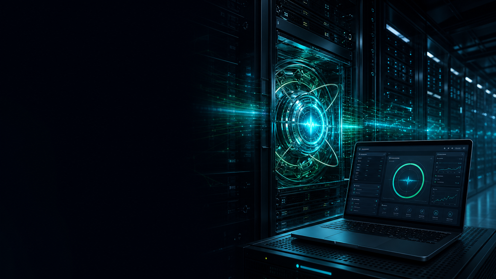 VCore Pulse integrado a servidores em um datacenter
